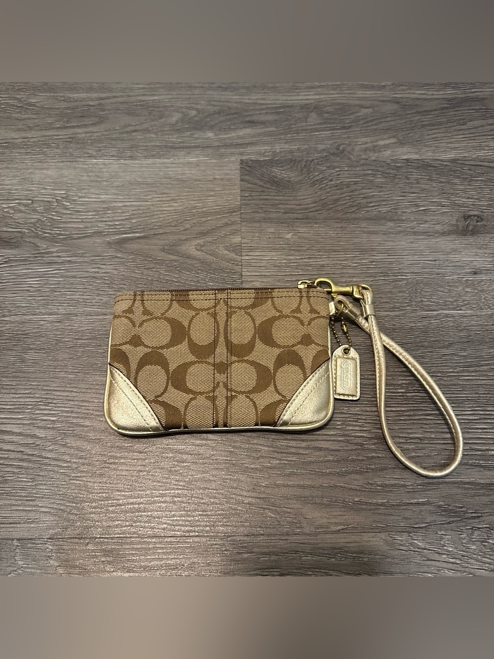 Vintage Coach Wristlet